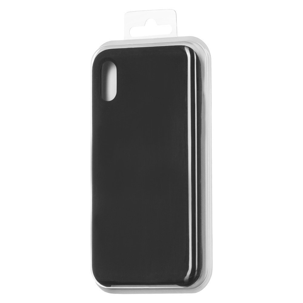Silicone Case Soft Flexible Rubber Cover for iPhone 11 Pro black (Black) cena un informācija | Telefonu vāciņi, maciņi | 220.lv