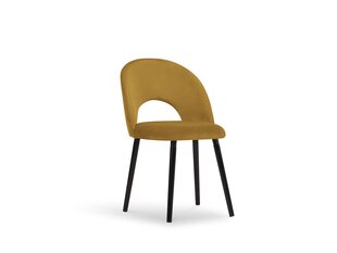 Krēsls Micadoni Home Tanti, dzeltens cena un informācija | Virtuves un ēdamistabas krēsli | 220.lv