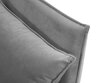 Stūra dīvāns Micadoni Home Agate, gaiši pelēks/melns цена и информация | Stūra dīvāni | 220.lv