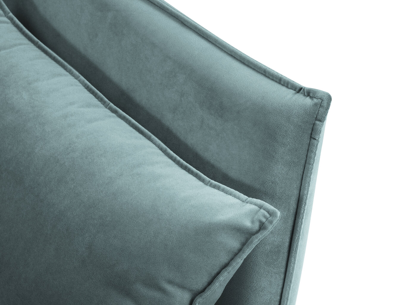 Stūra dīvāns Micadoni Home Agate, zaļš cena un informācija | Stūra dīvāni | 220.lv