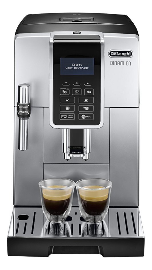 Automātiskais kafijas automāts Delonghi ECAM 350.55.SB, Ar automātisko  piena putošanu cena | 220.lv