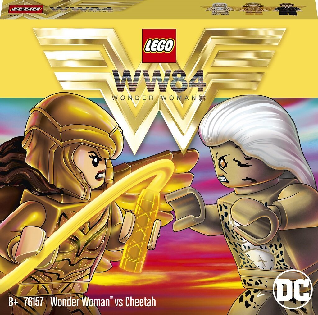 76157 LEGO® Super Heroes Wonder Woman vs Cheetah цена и информация | Konstruktori | 220.lv