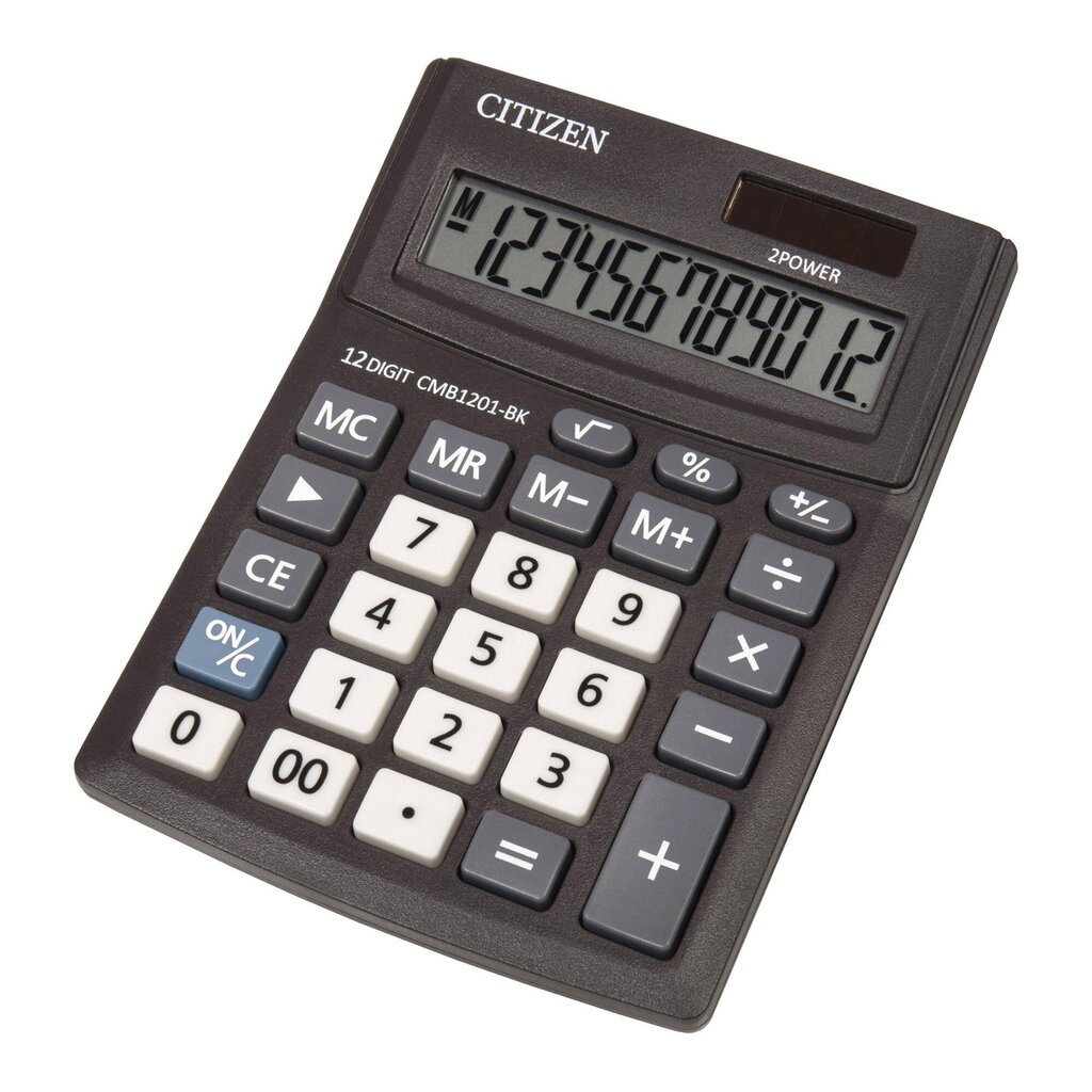 Kalkulators Citizen CMB1201-BK цена и информация | Kancelejas preces | 220.lv