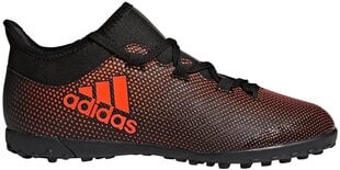 Adidas Apavi Pusaudžiem X Tango 17.3 Turf Black Red cena un informācija | Futbola apavi | 220.lv