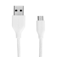 Плетеный кабель RAVPower RP-CB016 1 м USB A к Micro-USB цена и информация | Кабели для телефонов | 220.lv