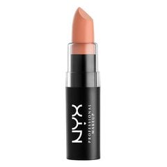 NYX Matēta lūpu krāsa - Matte Lipstick MLS, 23 - Forbidden cena un informācija | Lūpu krāsas, balzāmi, spīdumi, vazelīns | 220.lv