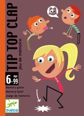 Карточная игра - Тип топ клап!, Djeco DJ05120 цена и информация | Настольные игры, головоломки | 220.lv