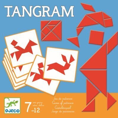 Pacietības spēle - Tangrams, Djeco DJ08470 cena un informācija | Galda spēles | 220.lv