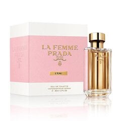 Tualetes ūdens Prada La Femme L'Eau EDT sievietēm 35 ml cena un informācija | Sieviešu smaržas | 220.lv