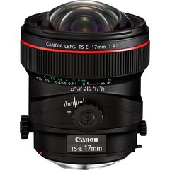 Canon TS-E 17mm f/4L cena un informācija | Objektīvi | 220.lv