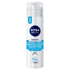 Skūšanas putas nivea men 200ml sensitive cooling dzesēšana cena un informācija | Skūšanās piederumi, kosmētika | 220.lv