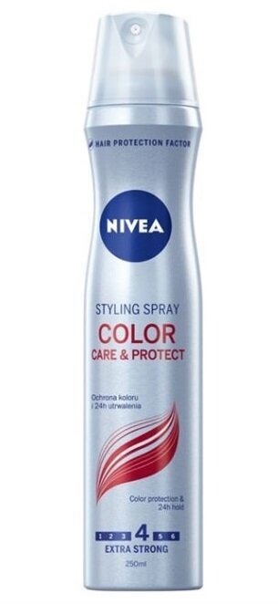 Laka krāsotiem matiem NIVEA COLOR PROTECT 250ml цена и информация | Matu veidošanas līdzekļi | 220.lv