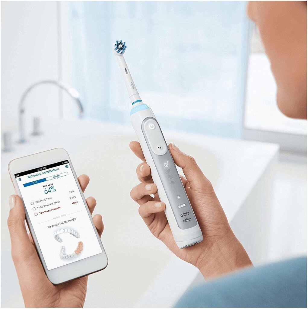 Oral-B Genius 8100S cena un informācija | Elektriskās zobu birstes | 220.lv