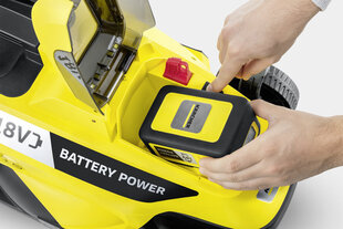 Akumulatora zāles pļāvējs Karcher LMO 18-33 Battery cena un informācija | Zāles pļāvēji | 220.lv