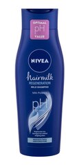 Шампунь для нормальных волос NIVEA HAIRMILK 250 мл цена и информация | Шампуни | 220.lv