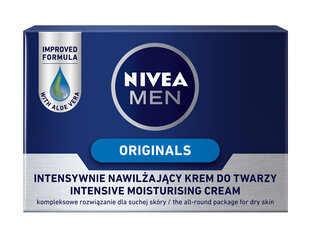 Крем для лица для мужчин NIVEA FOR MEN ORIGINALS 50 мл цена и информация | Наносите на чистую кожу лица. Подержите около 10-15 минут и смойте водой. | 220.lv