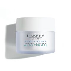 Mitrinošs sejas krēms - gels Lumene Nordic Hydra 24 h 50 ml cena un informācija | Sejas krēmi | 220.lv