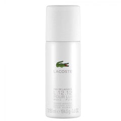 Parfimēts izsmidzināms dezodorants vīriešiem Lacoste Eau de Lacoste L.12.12 Blanc 150 ml cena un informācija | Parfimēta vīriešu kosmētika | 220.lv