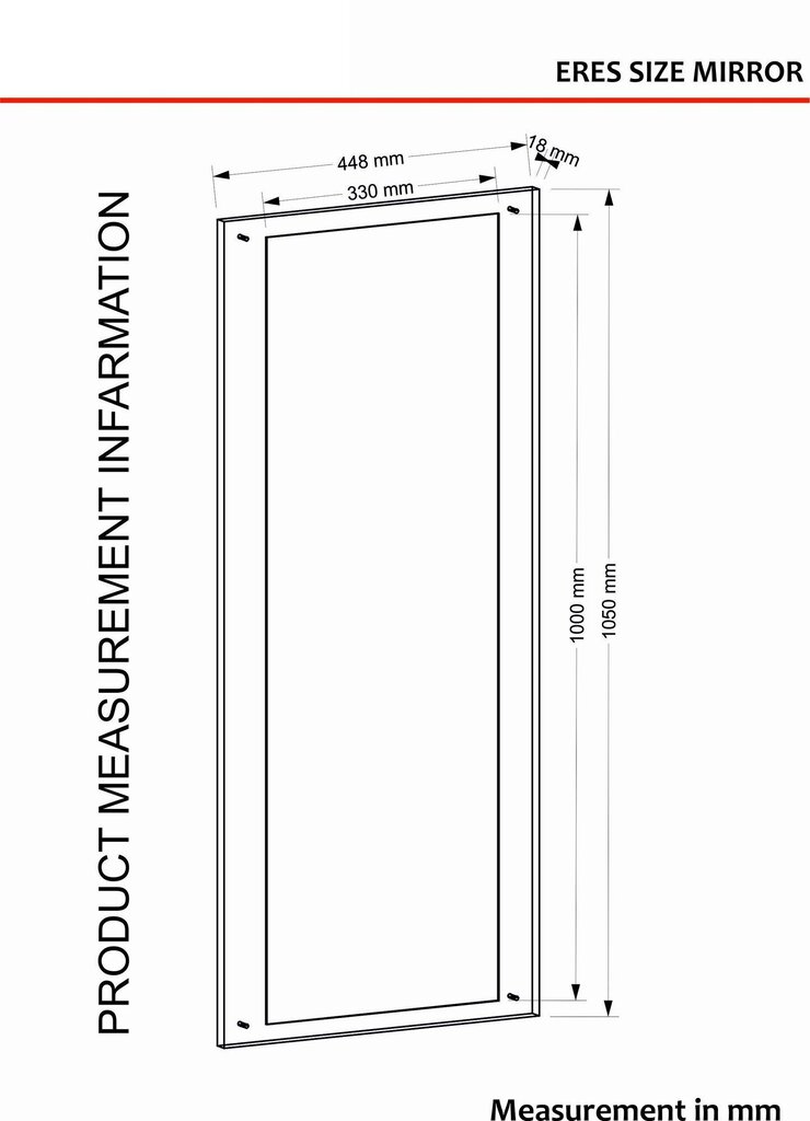 Spogulis Kalune Design Eres, brūns cena un informācija | Spoguļi | 220.lv