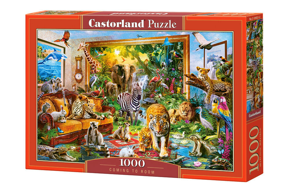 CASTORLAND puzle COMING TO ROOM, 1000 det. cena un informācija | Puzles, 3D puzles | 220.lv