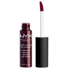 NYX Matēts lūpu krēms SMLC Soft Matte Lip Cream 8 ml, 21 - Transylvania цена и информация | Помады, бальзамы, блеск для губ | 220.lv