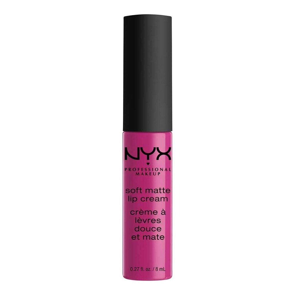 NYX Matēts lūpu krēms SMLC Soft Matte Lip Cream 8 ml, 07 - Addis Ababa cena un informācija | Lūpu krāsas, balzāmi, spīdumi, vazelīns | 220.lv