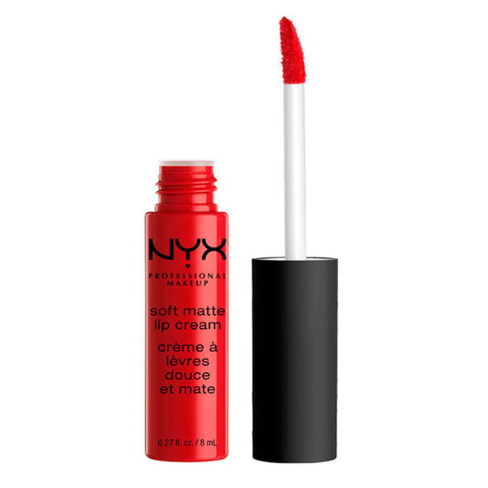 NYX Matēts lūpu krēms SMLC Soft Matte Lip Cream 8 ml, 01 - Amsterdam cena un informācija | Lūpu krāsas, balzāmi, spīdumi, vazelīns | 220.lv