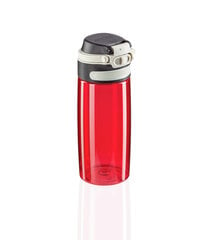 Бутылка LEIFHEIT Tritan Flip 550 мл, красная цена и информация | Бутылки для воды | 220.lv