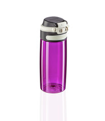 Бутылка LEIFHEIT Tritan Flip 550 мл, фиолетовая цена и информация | Фляги для воды | 220.lv