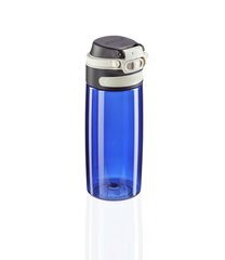Бутылка LEIFHEIT Tritan Flip 550 мл, темно-синяя цена и информация | Бутылки для воды | 220.lv