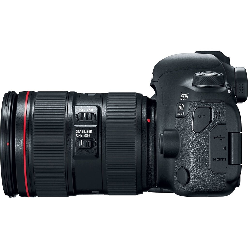 Canon EOS 6D Mark II EF 24-105mm f/4L IS II USM + BG-E21 (Baterijas bloks/turētājs) цена и информация | Digitālās fotokameras | 220.lv