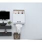 Vannas istabas skapītis Kalune Design Banyo, balts cena un informācija | Vannas istabas skapīši | 220.lv