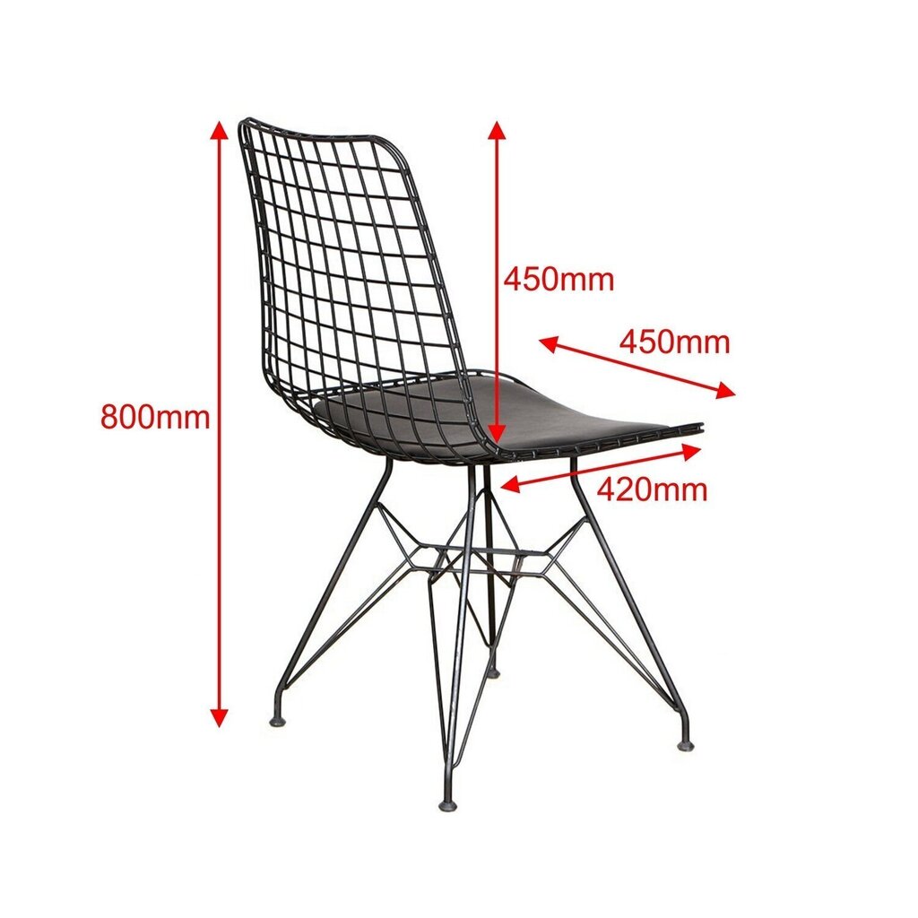 Ēdamistabas komplekts Kalune Design Sun, gaiši brūns/melns цена и информация | Ēdamistabas komplekti | 220.lv