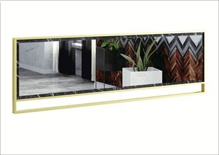 Spogulis Kalune Design Polka 2, zelta/melns cena un informācija | Spoguļi | 220.lv