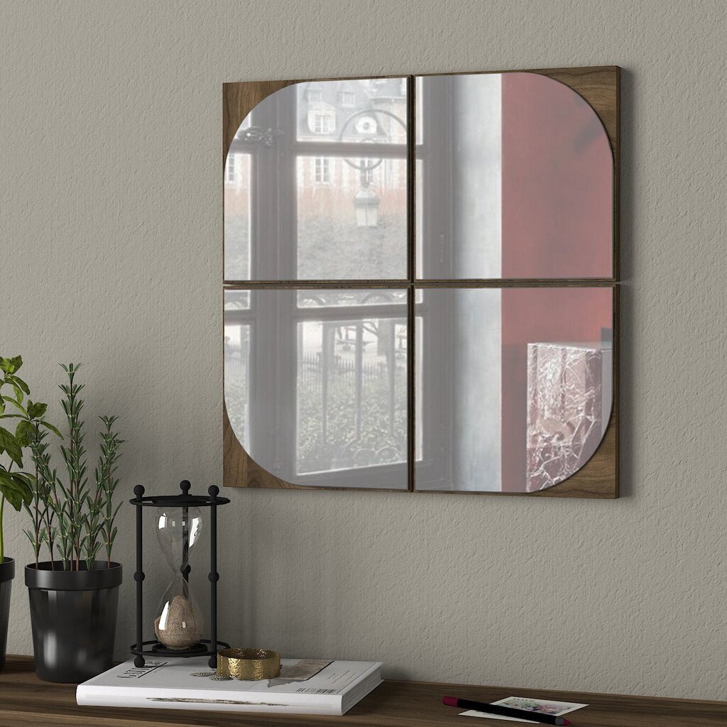 Spogulis Kalune Design Moonlight, brūns cena un informācija | Spoguļi | 220.lv