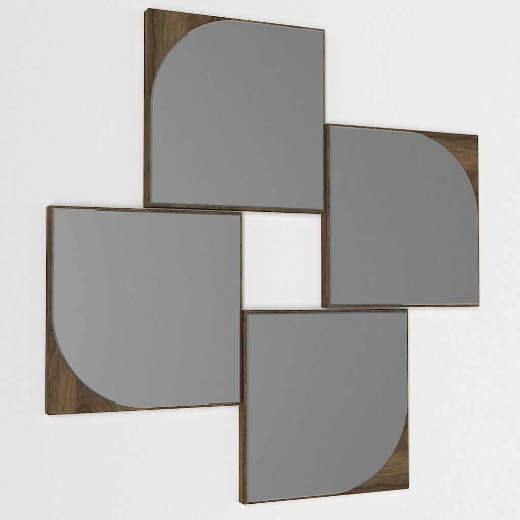 Spogulis Kalune Design Moonlight, brūns cena un informācija | Spoguļi | 220.lv