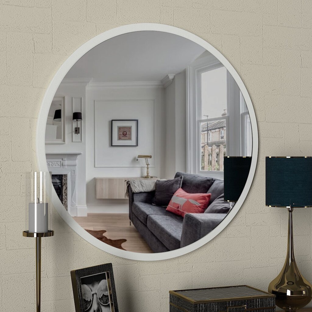 Spogulis Kalune Design Glob, balts cena un informācija | Spoguļi | 220.lv