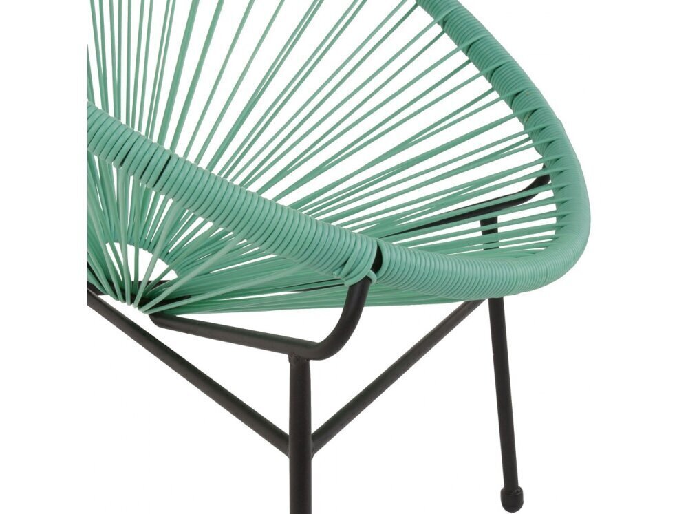 Āra krēsls Patio Arthur, zaļš/melns cena un informācija | Dārza krēsli | 220.lv