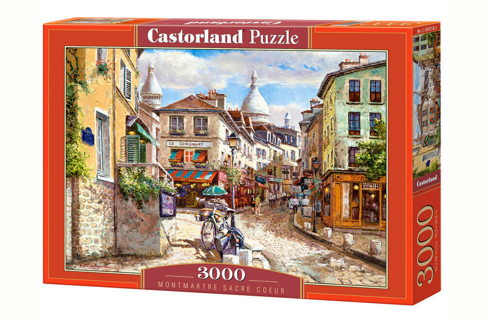 CASTORLAND puzle MONTMARTRE SACRE COEUR 3000 det. cena un informācija | Puzles, 3D puzles | 220.lv
