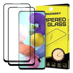 Samsung Galaxy A51 ekrāna aizsargstikliņš ( komplektā 2x gab ), Wozinsky cena un informācija | Ekrāna aizsargstikli | 220.lv