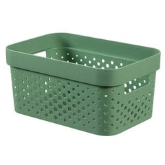 Kaste Infinity Recycled 4,5L 27x19x12cm zaļa цена и информация | Ящики для вещей | 220.lv