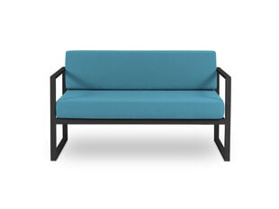 Divvietīgs āra dīvāns Calme Jardin Nicea, zils/tumši pelēks cena un informācija | Dārza krēsli | 220.lv