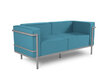 Divvietīgs āra dīvāns Calme Jardin Cannes, zils/gaiši pelēks cena un informācija | Dārza krēsli | 220.lv