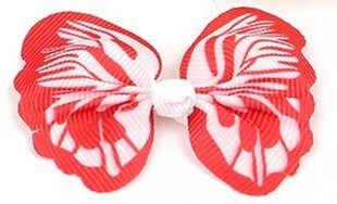  Разноцветная бабочка, цвет красный цена и информация | Аксессуары для детей | 220.lv