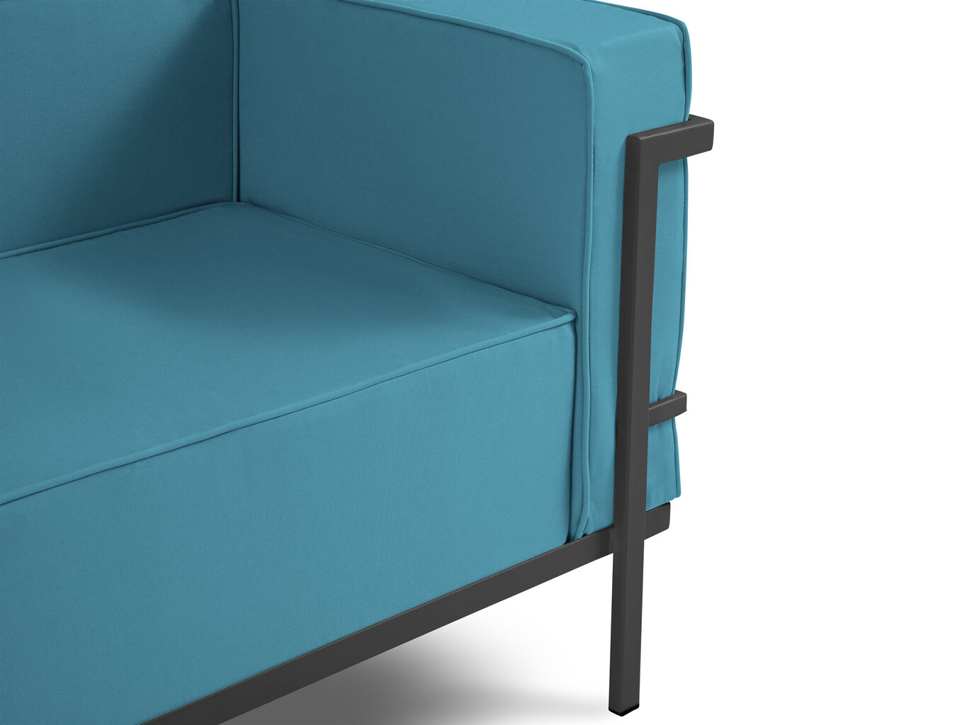 Divvietīgs āra dīvāns Calme Jardin Cannes, zils/tumši pelēks cena un informācija | Dārza krēsli | 220.lv