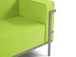 Divvietīgs āra dīvāns Calme Jardin Cannes, gaiši zaļš/gaiši pelēks цена и информация | Dārza krēsli | 220.lv