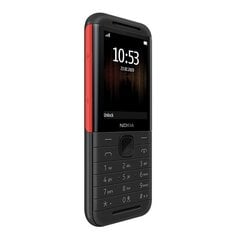 Nokia 5310 (2020), 16MB, Dual SIM, Melns/Sarkans cena un informācija | Nokia Mobilie telefoni un aksesuāri | 220.lv