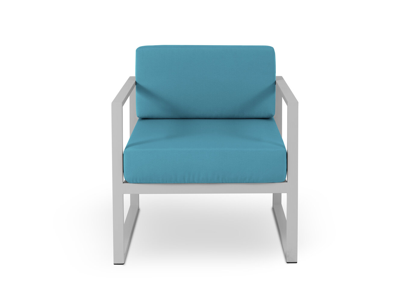 Āra krēsls Calme Jardin Nicea, zils/gaiši pelēks cena un informācija | Dārza krēsli | 220.lv