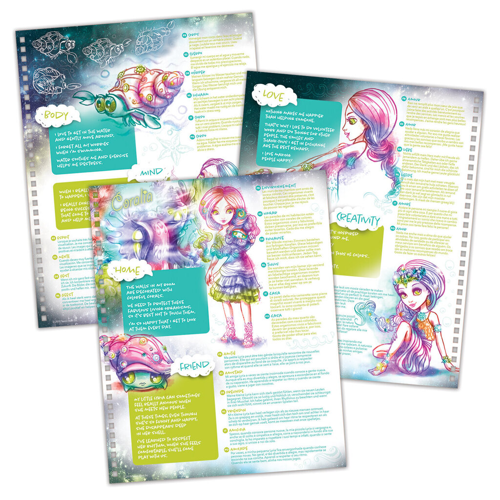 NEBULOUS STARS krāsojamā grāmata Black Pages, 11111 цена и информация | Rotaļlietas meitenēm | 220.lv