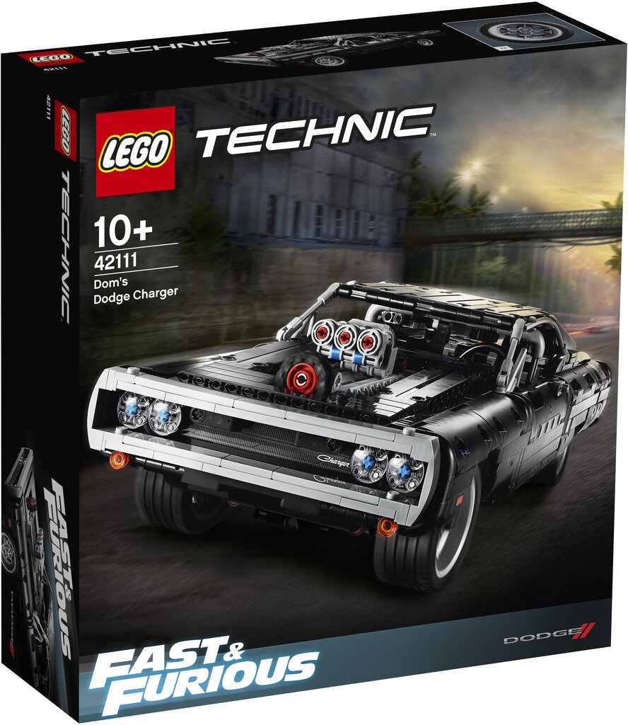 42111 LEGO® Technic Dom's Dodge Charger cena un informācija | Konstruktori | 220.lv